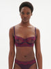 Half cup bra - Euphoria Purple