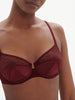 Underwired bra - Dark Red