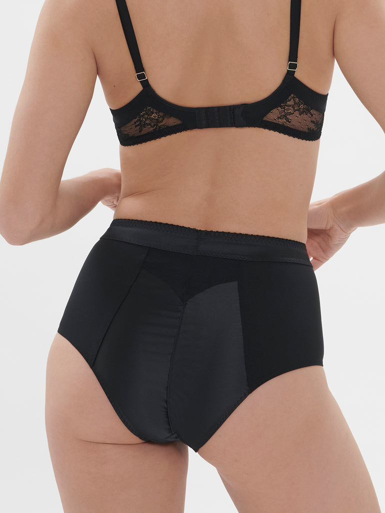 High-waist brief - Black