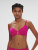 Low-cut underwired bra - Hibiscus Pink