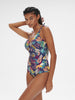 Wireless Molded One-Piece - Seaside Blue Print