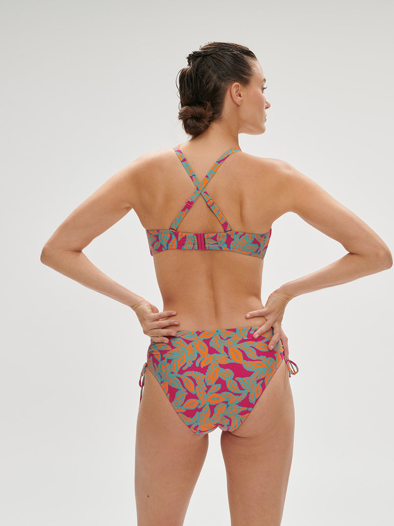 Underwired brassière - Menara Pink Print