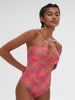 Wireless One-Piece - Jungle Dawn Print