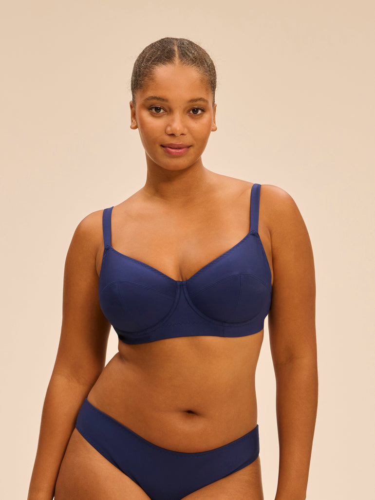 Underwired bikini top - Midnight