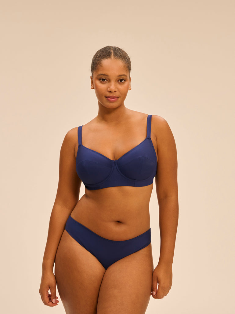 Underwired bikini top - Midnight