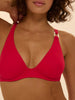 Wireless support bikini triangle - Scarlet