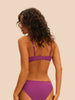 Soft cup triangle bra - Divine Purple