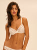 Moulded underwired bra - Natural