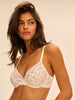 Moulded underwired bra - Natural