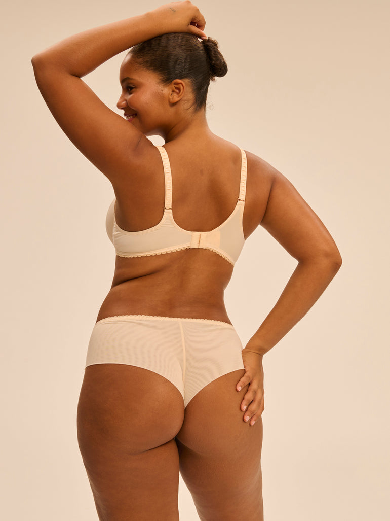 Full cup support bra - Chic Beige