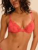 Push-up bra - Coralia Red