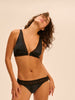 Soft cup triangle bra - Black