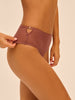 High-waist brief - Mulberry