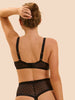 Soft cup triangle bra - Black