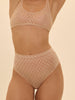 High waist shaper thong - Peau rosée