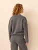 Cardigan - Mottled grey