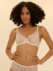Underwired scarf bra - Natural