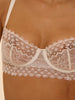 Half cup bra - Natural
