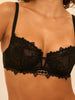 Half cup bra - Black