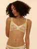 Soft cup triangle bra - Yellow Lemonade