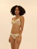 Soft cup triangle bra - Yellow Lemonade