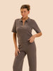 Short sleeves t-shirt - Chestnut