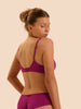 Plunging underwired bra - Desire Pink