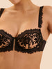 Half cup bra - Light Tatoo