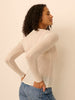Long Sleeve Top - Natural