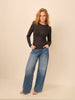 Long Sleeve Top - Granite