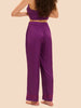 Night pants - Blackberry