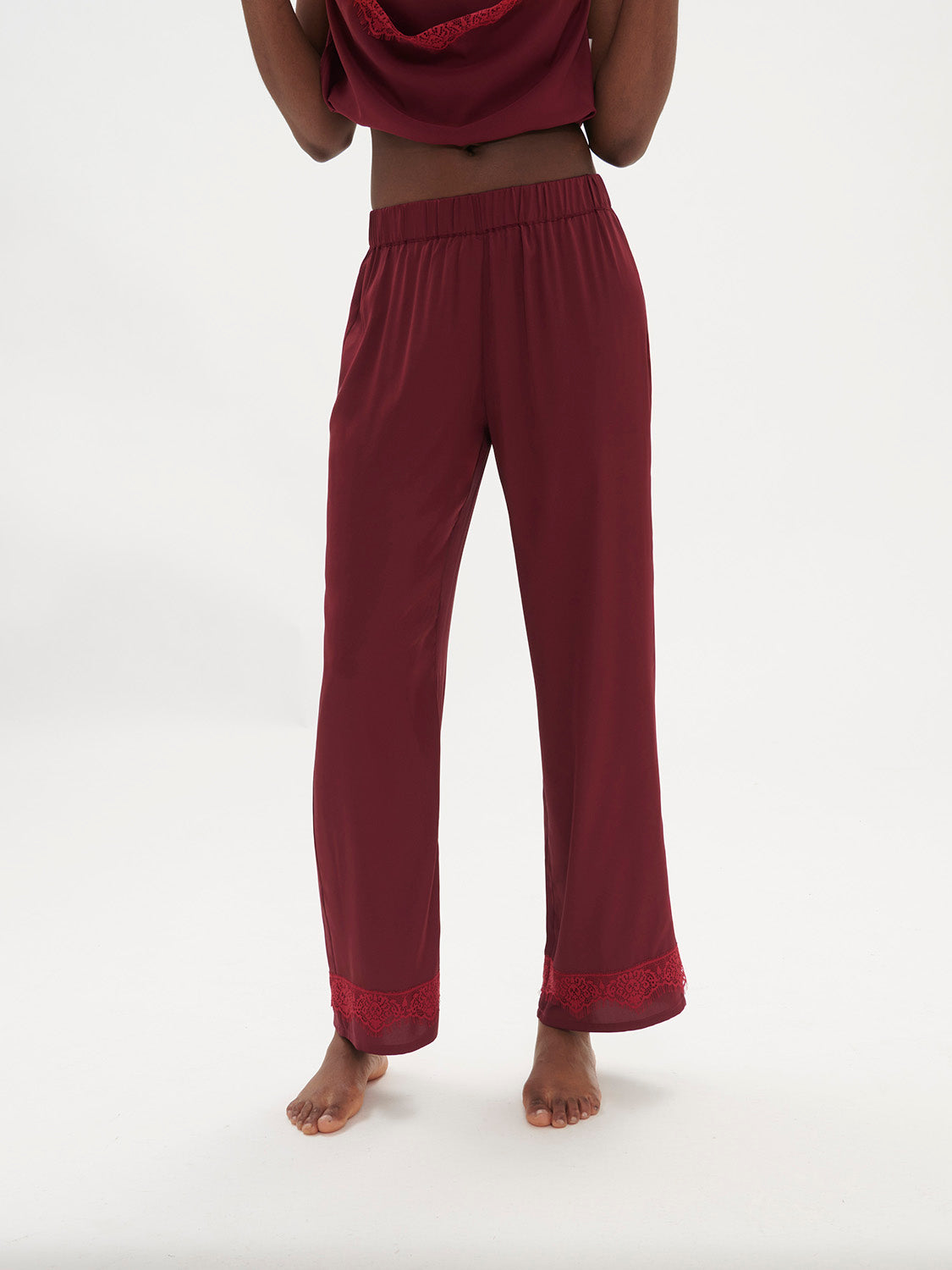 Night pants - Spinel Red