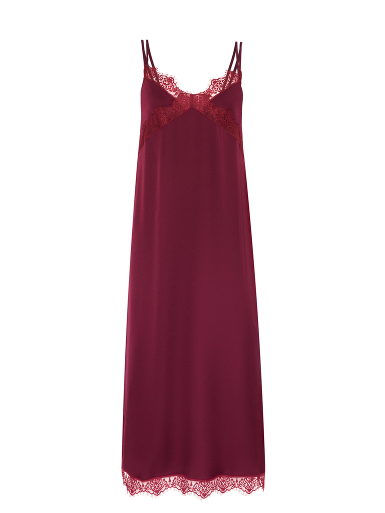 Long Nightdress - Spinel Red