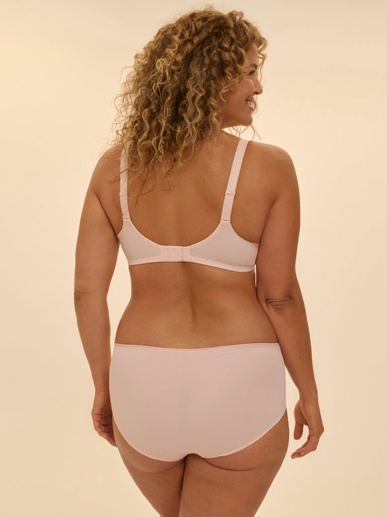High-waist brief - Blush
