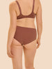 High-waist brief - Coco brown