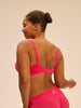 Plunging underwired bra - Fabulous Pink