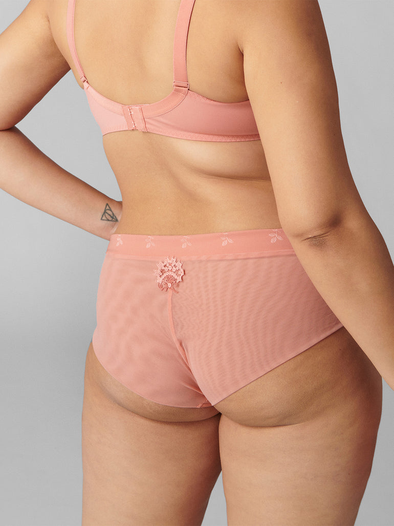 Wish Boyshort - Ginger Pink