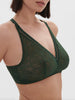 Structured wireless bra - Icon Green