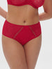 High-waist brief - Ruby pink