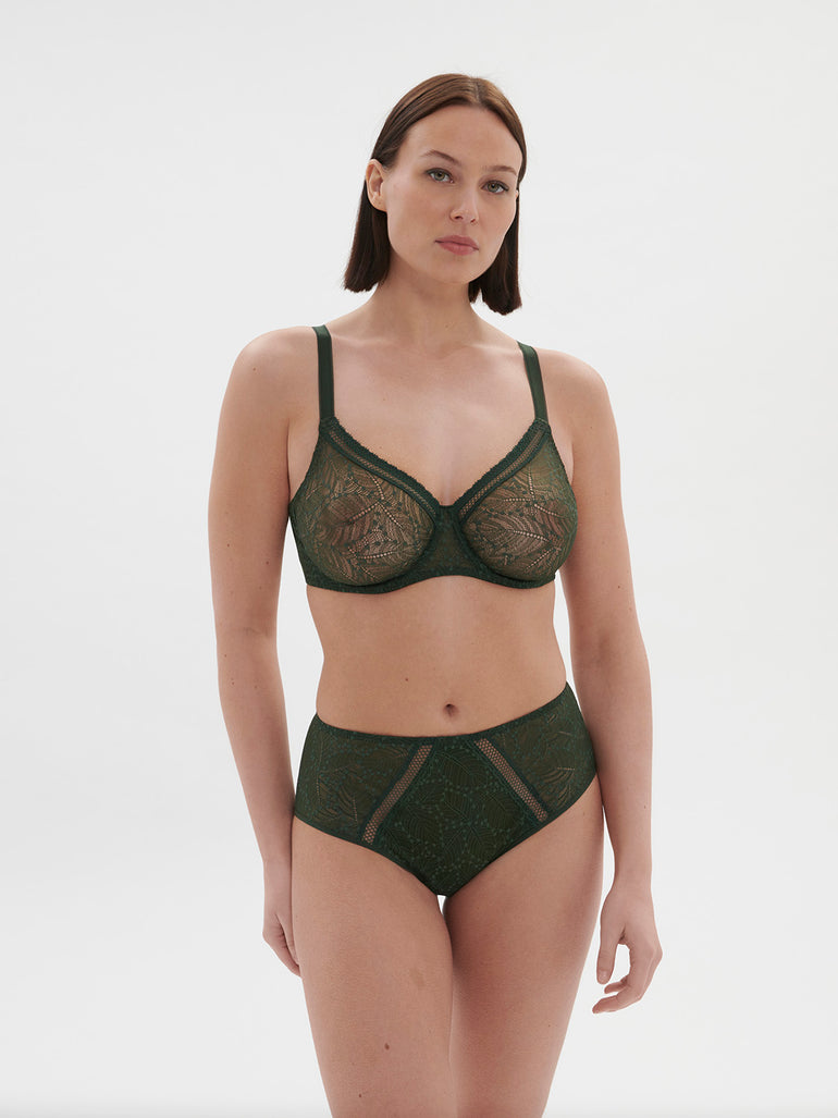 High-waist brief - Icon Green