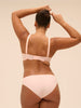 Half cup bra - Petal Powder