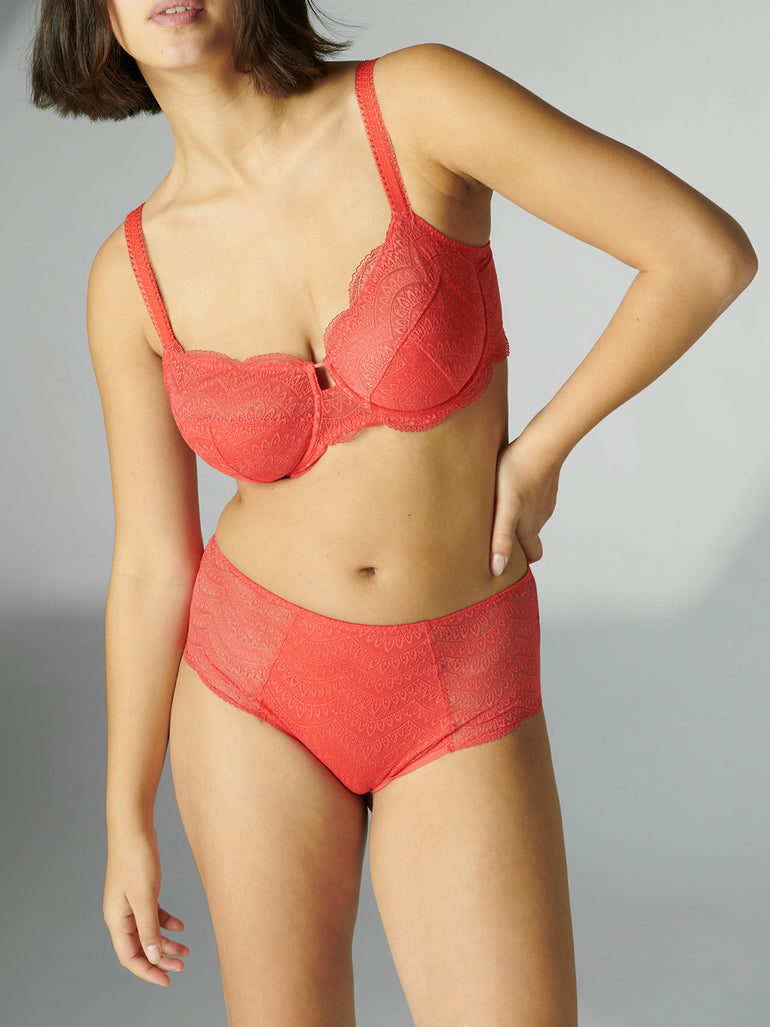 Retro Brief - Folly Red