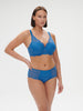 High-waist brief - Myosotis Blue