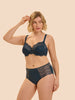 High-waist brief - Prestige Blue