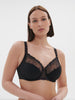 Full cup support bra - Gem Black