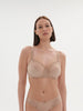 Full cup support bra - Nude