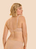 Full cup support bra - Nude