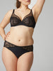 Bloom Full Coverage Plunge - Black