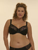 Full cup support bra - Black