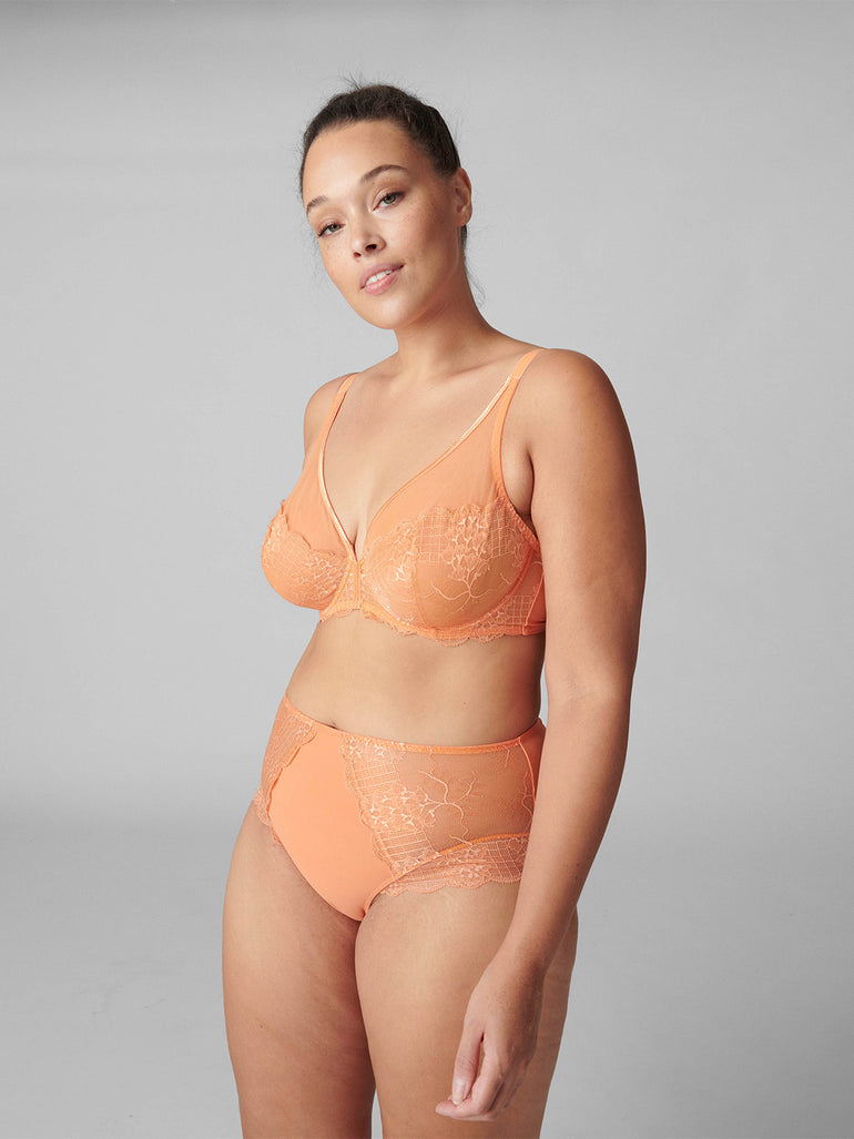 Reve Full Coverage Plunge - Apricot